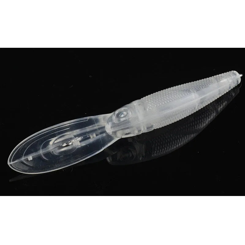 Jerkbait Minnow 9.7cm 5.5g Oem Minnow Lure Blanks Unpainted Artificial Hard Bait ABS Unpainted Fishing Lure Blank