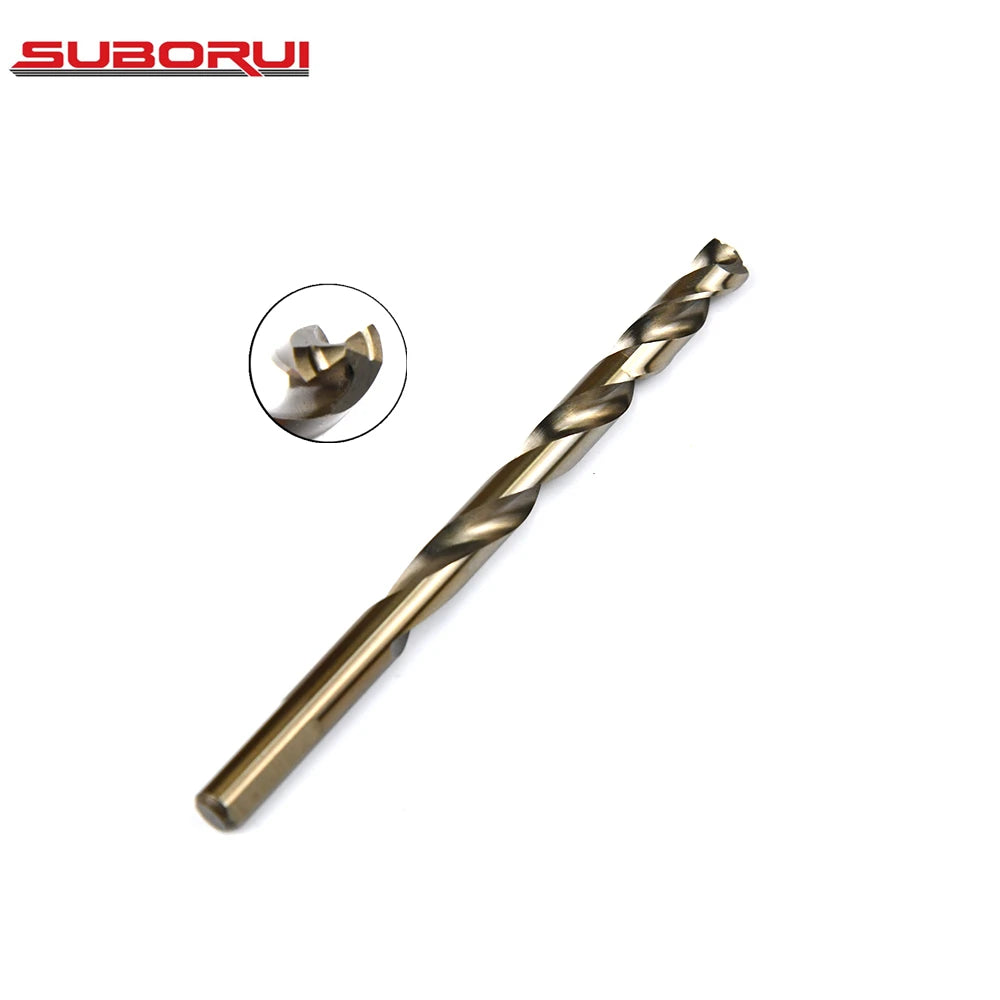 M35 M2 Material Variable Helix Triangle Shank Brocas Drill Bit Chip Breaker Twist Metal Stainless Steel Aluminium-Metric
