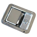 Marine Black Compression Handle Locks Paddle Door Toolbox Latch Zinc Alloy Waterproof Flush Lever Door Iron Material Carton