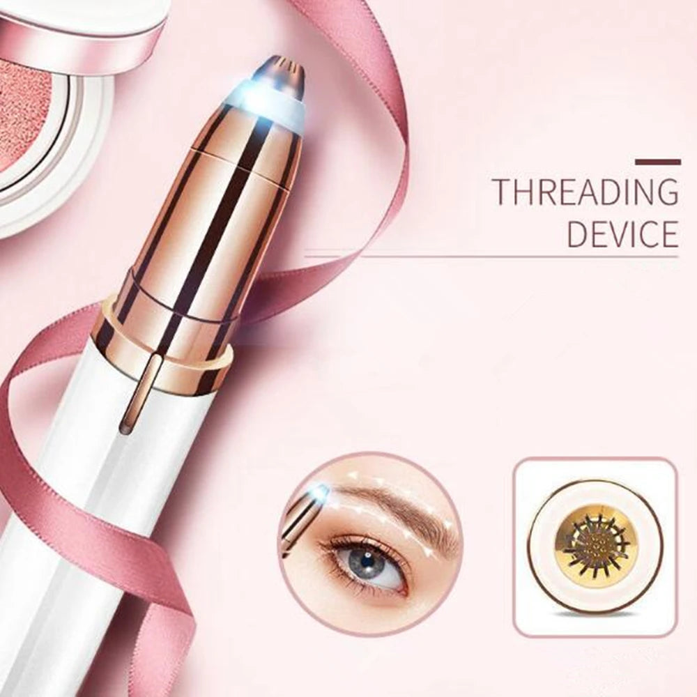 Beauty Tool Women Battery Electric Eyebrow Trimmer Eyebrow Razor