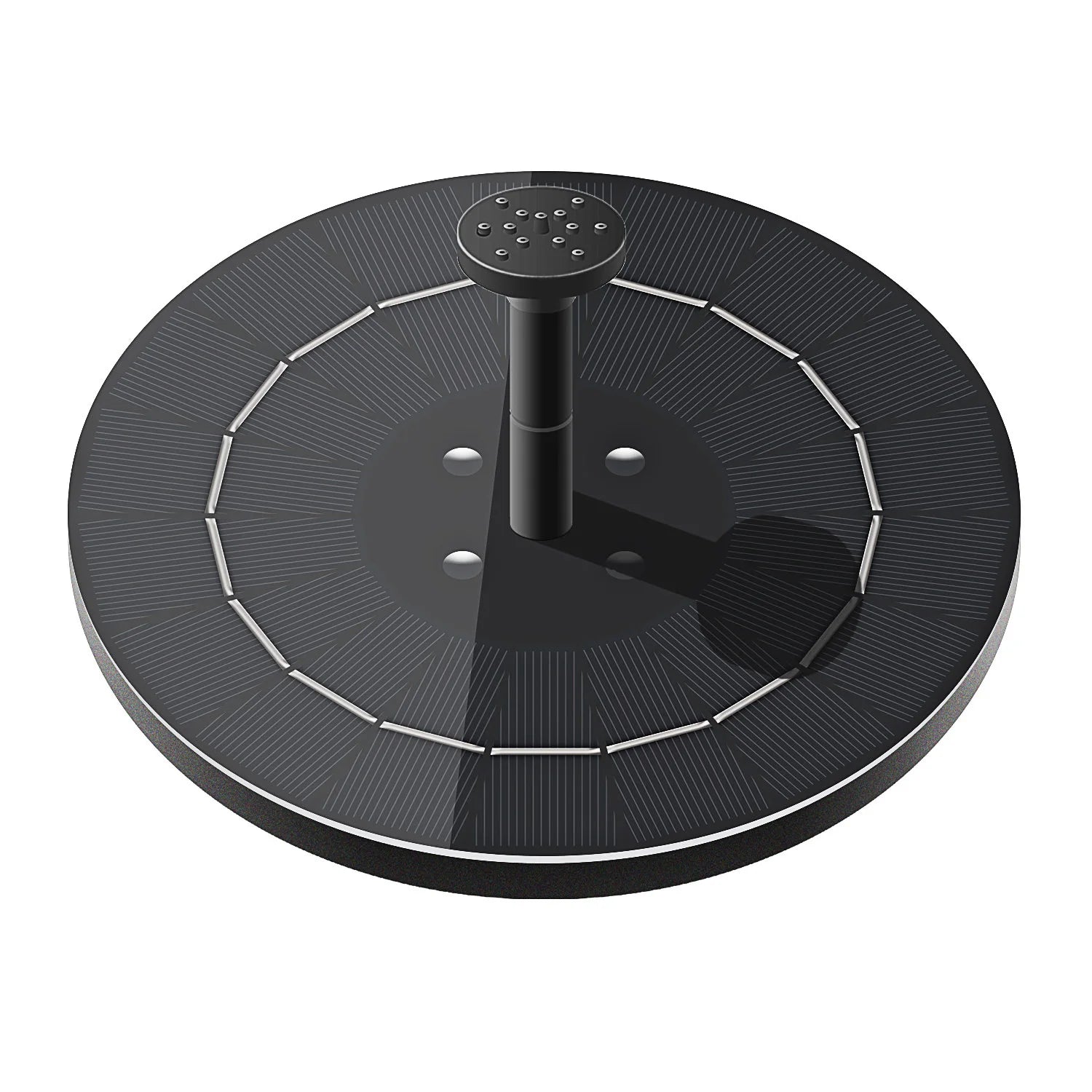 2023 New Solar Water Fountain With Battery Lights DC Solar Energy System Solar Cell Panel Floating Solar Powered Water Pumps