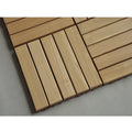 Outdoor Decking Waterproof Solid Ash DIY Decking 100% Real Wood Floor Chinese Factory Price