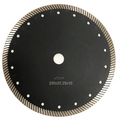 Diamant Disk 115/125/180/230mm Thin Turbo Cutting Saw Blade OEM Customizable Hot Press Porcelain Tiles Cutting Disc