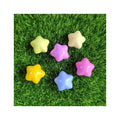 Colorful Mini Star Resin Flatback Cabochon Baby Hair Bow Pencil Case Embellishments