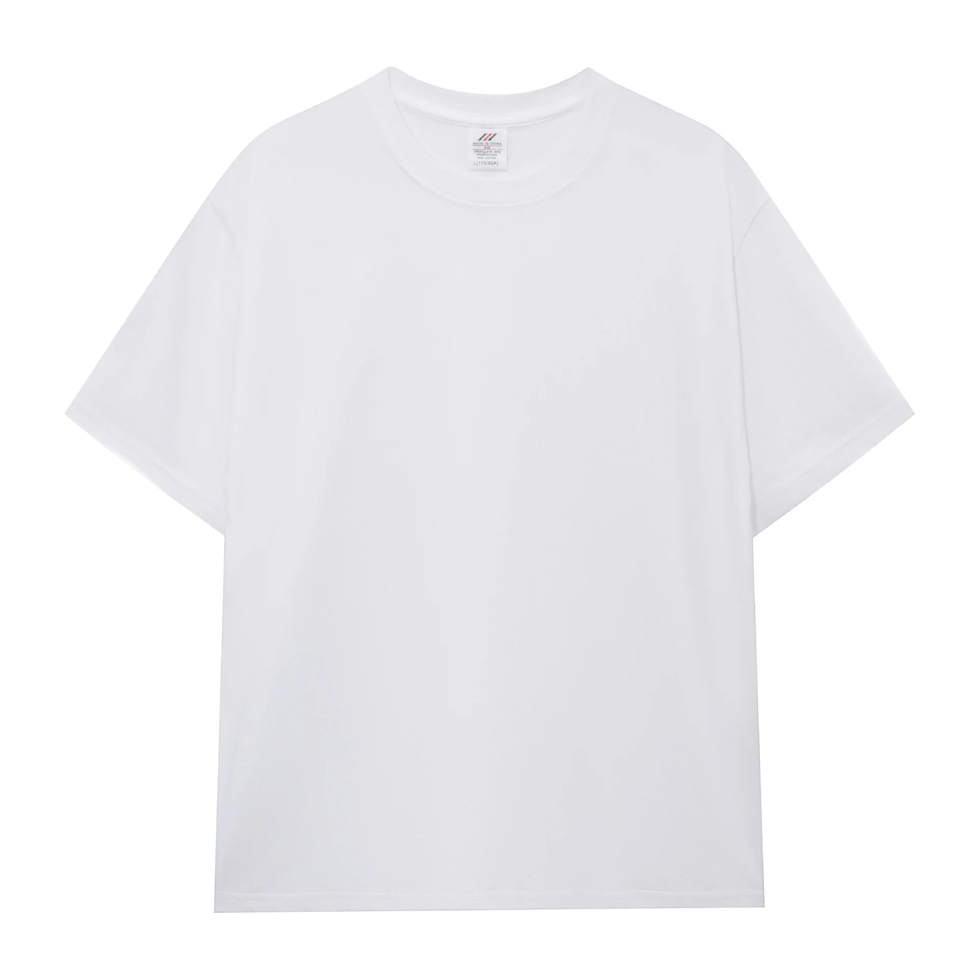 Suorona Custom DIY Raglan Short Sleeve T-Shirt 100% Pure Cotton Loose Fit Work Clothes Solid Advertising Cultural Knitted