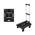 Oem Odm 2 Brake Wheel Supermarket Market Hand Carts Trolleys Utility Mini Camping Car Shopping Cart Trolley Luggage Cart