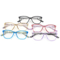 Hot Sale Classic Style Optical Eyewear Glasses with Soft Material CP Transparent Color Frame