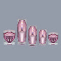 15g 30g 50g Empty Purple Acrylic Cream Jars 30ml 50ml 100ml Plastic Bottles Cosmetic Lotion Logo Printing Available Sengmi Brand