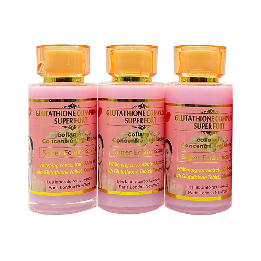 OEM Super Fort 20% Vitamin C Face Serum with Glutathione Hyaluronic Acid Whitening Anti-Aging Anti-Wrinkle Targeted Body Liquid