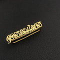 Hot selling Stainless Steel Hip Hop 2 finger Ring Women custom Letter Ring For Women Gift