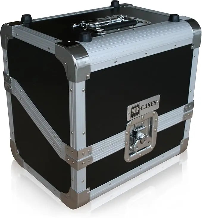 Record Case for 80 LPs - Vinyl Case Vinyl Record Storage Box Vinyl Record Storage and Carrying Case
