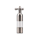 Kitchen Convenience Stainless Steel Manual Salt and Pepper Mills Seasoning Storage Grinder
