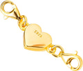 Custom 925 Sterling Silver Clasp Gold Plated DIY Magnetic Lobster Clasps for Necklaces Bracelet Jewelry Making
