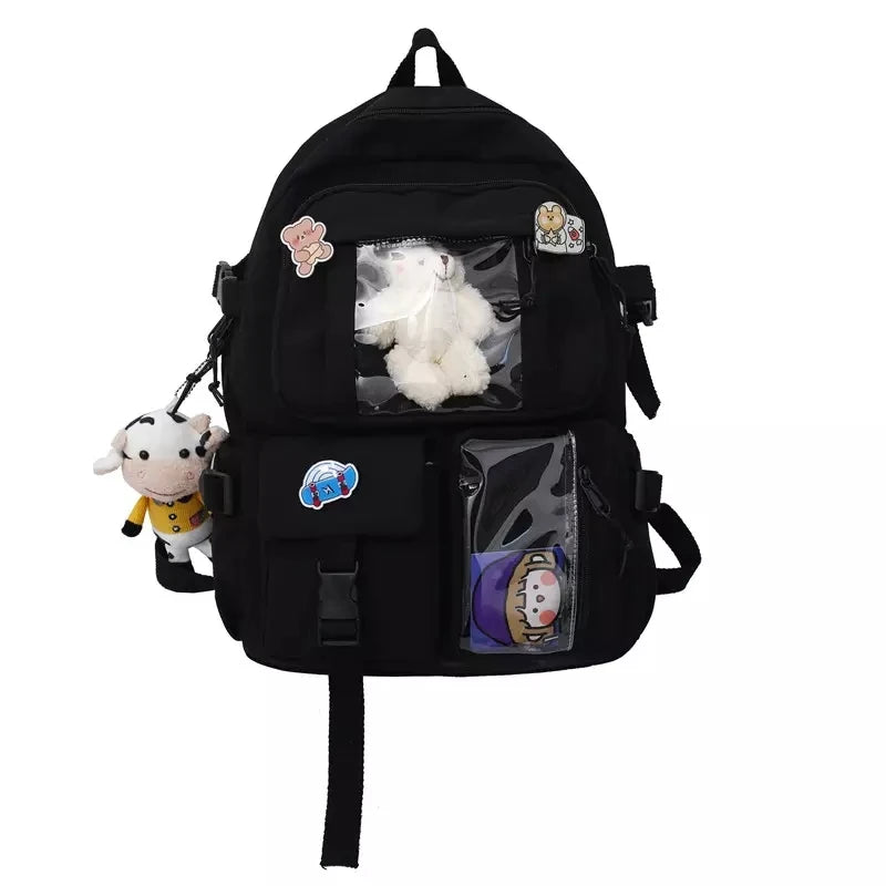 Hot Sale Korean Backpacks Female Student Bag High School Student Bags Backpack Schoolbag