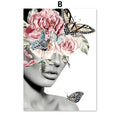 Diamond Painting Abstract Girl Flower Fashion Character Diamond Embroidery Art Cross Stitch Kit Nordic Poster Mosaic Decoration