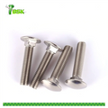 Din603 Mushroom Head Round Head Square Neck Carriage Bolt Stainless Steel OEM ODM OBM DIN 2-5 Days for Standard Parts Zincplain