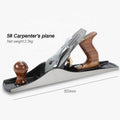 KAFUWELL CU2927 Famous Products Walnut Wood Handle Wood Working Jack Plane for Diy and Industrial