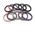 Thick Strong Korean Stretch Ring Hair Tie Women Kids Girl Hair Accessories Bead Nylon Elastic Hair Rubber Band Ties