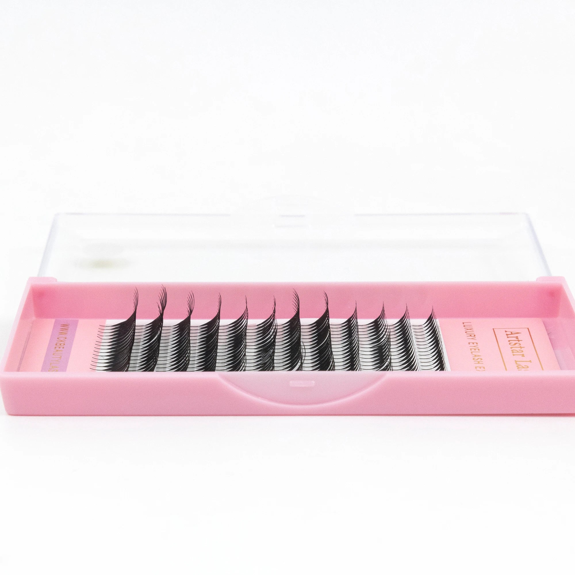 New Product in Stock Custom 0.07mm Premade Comic Spire Lash Extensions Eyelash Extensions Pre Made Tower Lashes