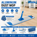 Factory Wholesale 360 Degrees Rotating Magic Flat Mop 60cm Simple Floor Cleaning Mop Easy to Replace the Mop Head