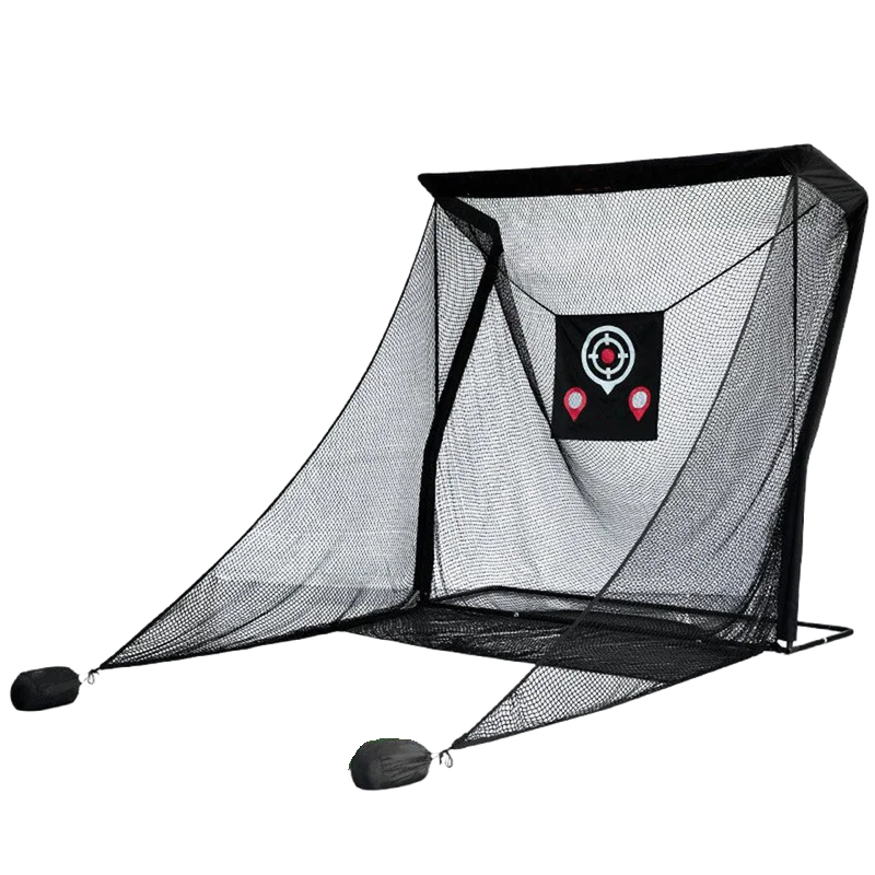 Heavy Duty S Shape Golf Practice Hitting Nets Cage Golf Safety Netting Baseball Softball Sports Net Indoor Outdoor for Backyard