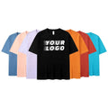 TOP Sale Men Tee Shirt Custom Printed Pictures Tshirts Printing Logo 100% Cotton Tshirt  Casual Quantity Unisex