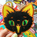 Custom Heat Press Transfer Chenille Applique Patches Embroidered Pizza Iron on Custom Chenille Embroidery Patch