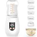 Portable USB Infant Feeding Bottle Warmer with 5 Adapters Travel Milk Feeding Supplies