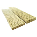 Modern Design 25*25*40 Hydroponic Rock Mineral Wool Cubes Heat Insulation Materials