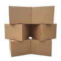 Wholesale Customized Printed Large Middle Kraft Paper Mail Order Cartons Logo Printed