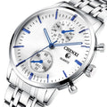 CHENXI 071 Top Luxury New Mens Watches Full Steel Waterproof Sport Quartz Watch Men Fashion Chronograph Clock Date Wrist Watch