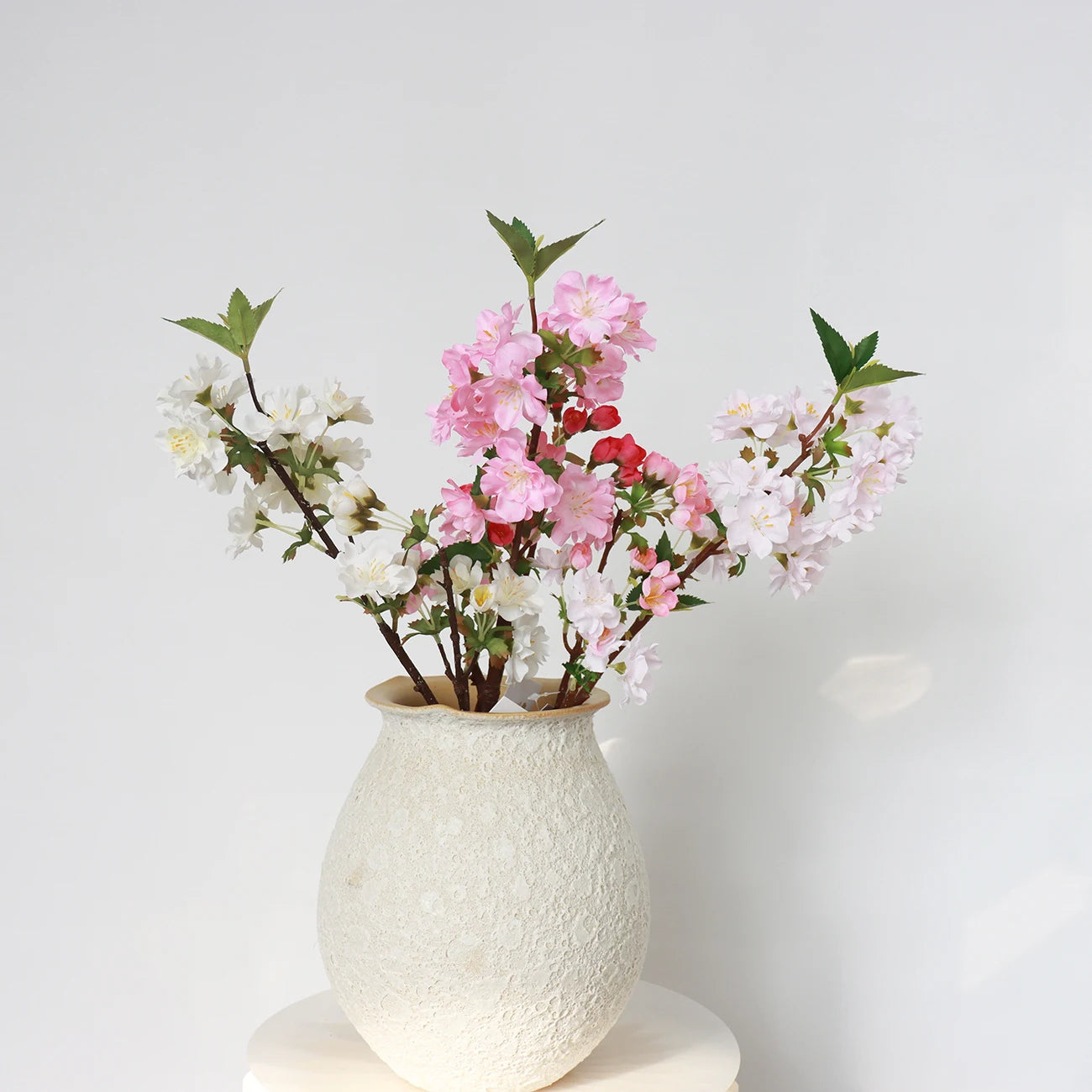 TG069 High Quality Cherry Blossom Flower Artificial Flowers Cherry Blossom Tree Home Wedding Decorative Flower for Living Room