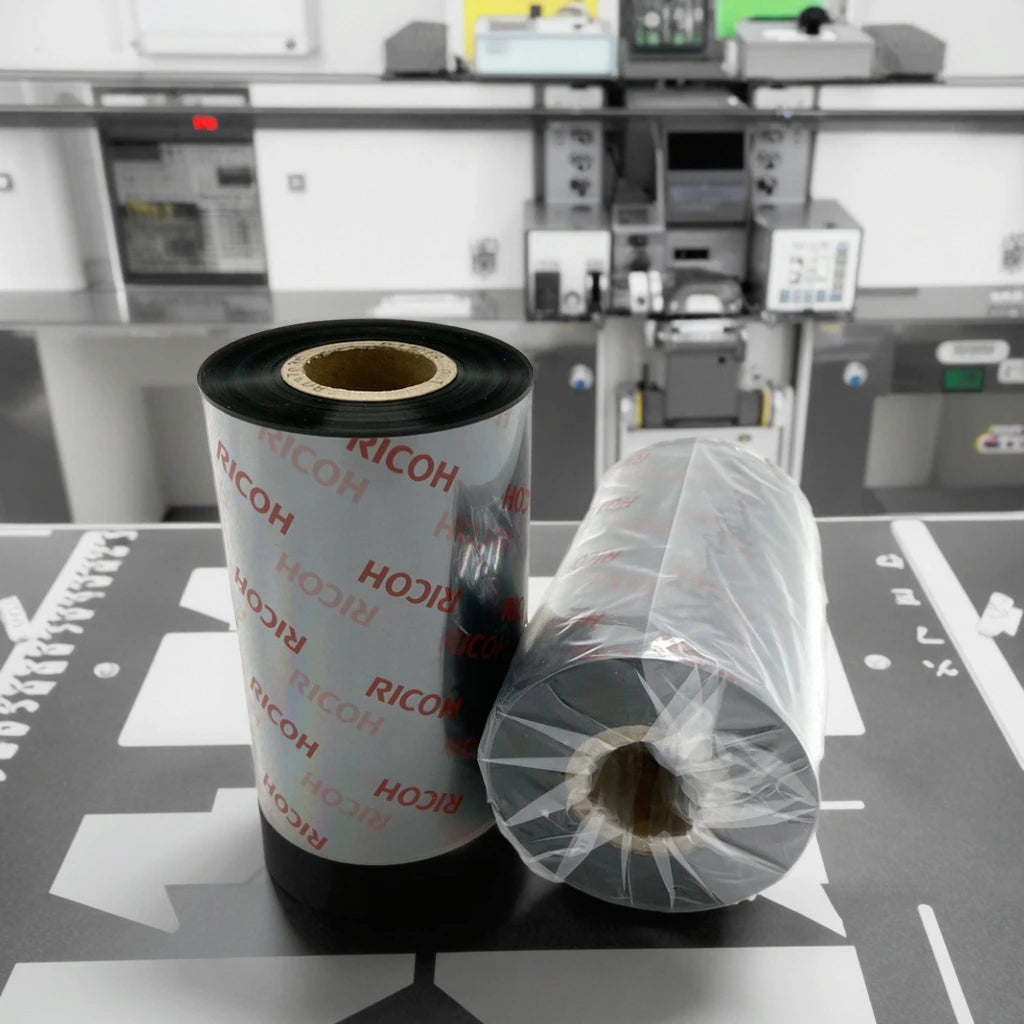 Barway Factory Carbon Fiber Printer Ribbon B110CR Conductive Thermal Transfer Bar Tape for Label Printer Resin Compatible