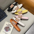 Wholesale Fashion Breathable Light Weight Beach Thick Sole Cartoon Little Bear EVA Summer Sandals Cloud Bathroom for