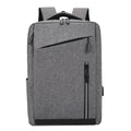 Customized Water Resistant Unisex Fashion Travel Laptop Backpack USB Charging Oxford Material Air Cushion Belt for College