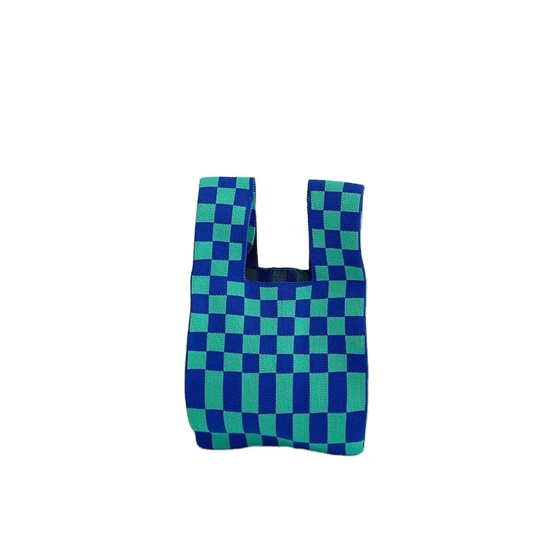 Gifts Women Unique Special Birthday for Teen Girl Friend Beach Fashionable Cute Design Knitted Canvas Handbag Retro Bag