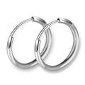 Simple DIY 925 Sterling Silver Earring Loop 100% Real Bulk Price for Weddings Parties Gifts 8-70 mm Jewelry Findings Accessories