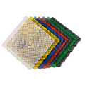 40x40x1.8cm Garage Floor Plastic Splicing Grille Mats Car Beauty 4S Shop Car Wash Floor Square Drain Grid Mat for Wash Used Car