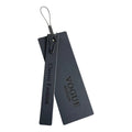 Low MOQ Custom ECO Recyclable Luxury logo With String Rope Swing Tag Embossed Black UV Printing Paper hang Tag for Clothing