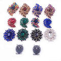 Customize Luxury Rhinestone Brooch Crystal Glass Brooch Corsage for Women's Clothing Accessories