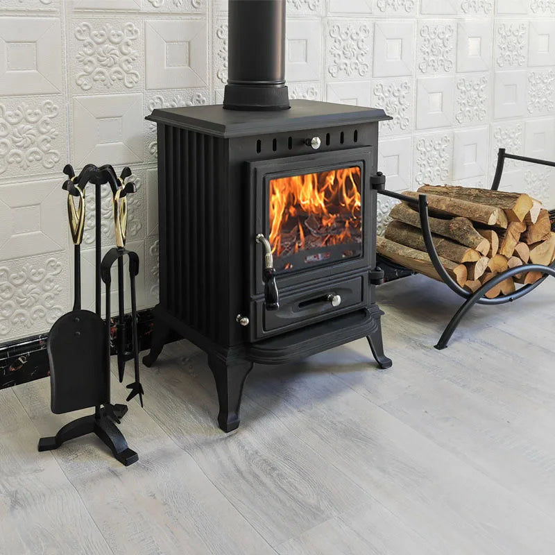 Cast Iron European-style Modern Home B&B Villa Shop Wood-burning Real Fire Fireplace Heating Stove Wood Burning Stove Fireplaces