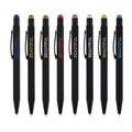 JH Creative Custom Engraved Matching Colorful Logo Soft Metal Stylus Pen