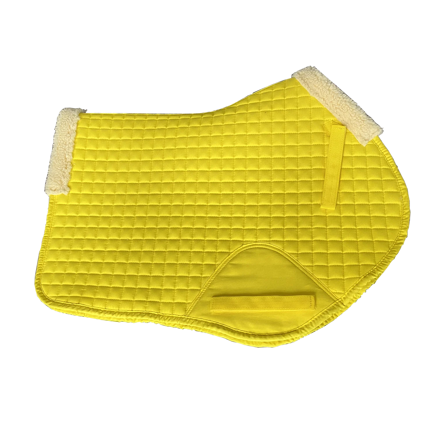 Wholesale Horse Dressage Equestrian Equine Saddle Pad English Fuchsia Red Blue Yellow Gray Colorful Saddle Pad Custom