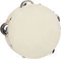 2023 New Hot Sell China Customized Sheep Skin Musical Wooden Tambourine Instruments for Kids Adults Ktv Party Favor Tambourine