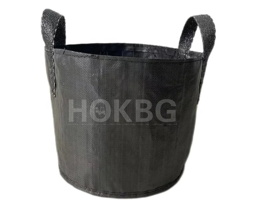HOKBG 30 Litre Anti-UV Planter Bag 8 Gallon PP Woven Grow Bag for Blueberry and Cherry Planting with Handles Direct Manufacturer