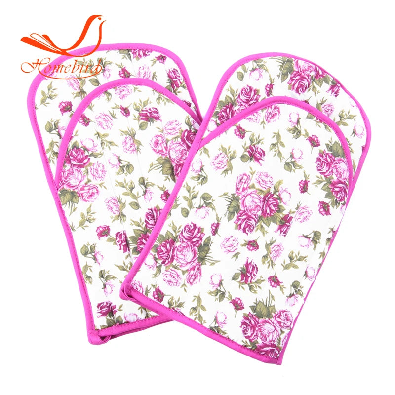 Baking Anti-Hot Oven Mitten With Pad Oven Microwave Insulation Mat for Home MegaBDM