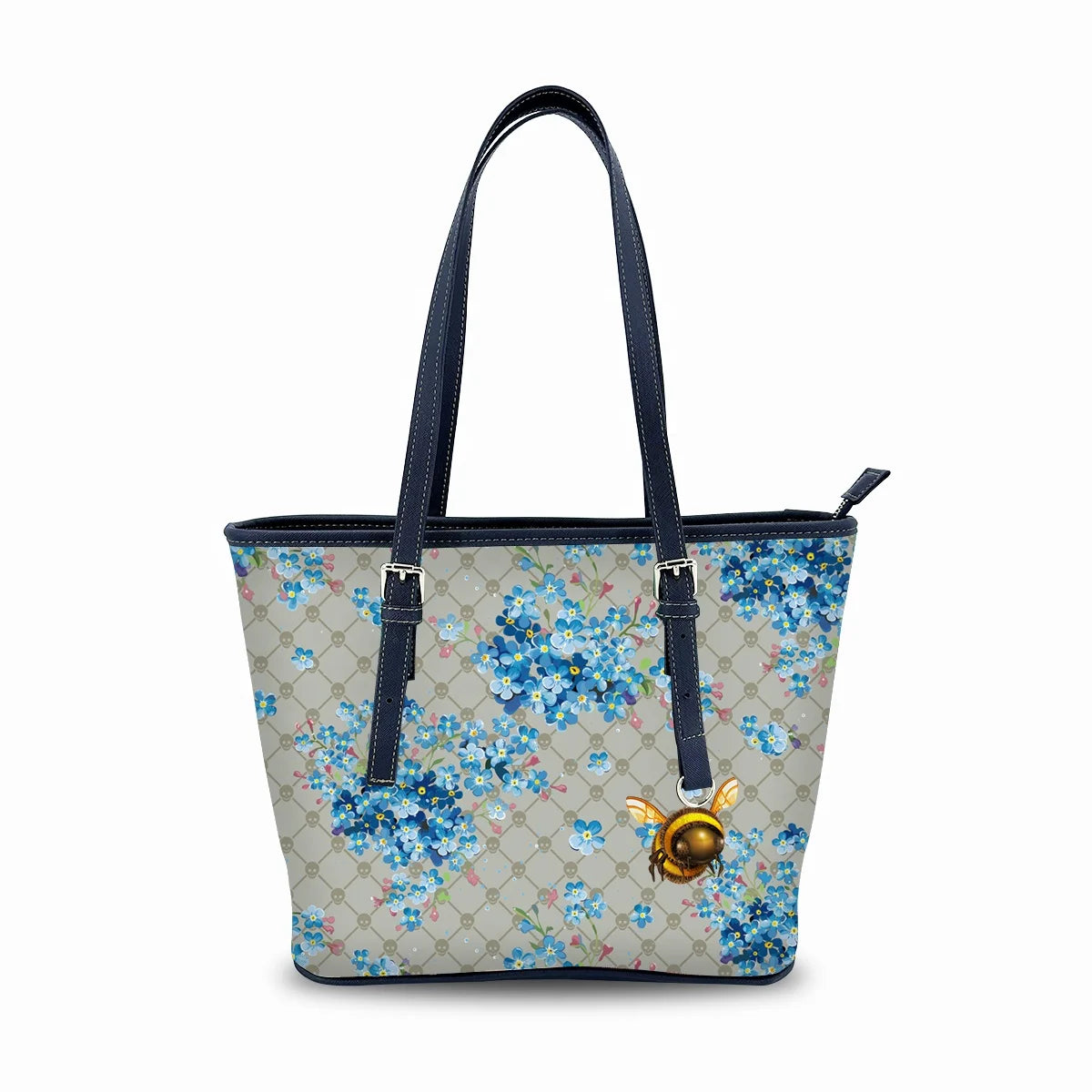 New No MOQ Design Your Own Leather Handbag Sublimation Lunch Tote Bag Blank Large Handbags for Women Luxury