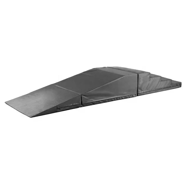 PU Leather Handstand Walk Platform Obstacle Platform HSW Ramp Walk Ramp with Stairs