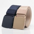Wholesale Men's Nylon Fabric Belt Plastic Buckle Belt Hunting Hiking Sports Belt Manufacturer