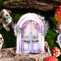 8 sheets per pack sticker pack Patio Wooden Door Series Flower Door Theme Handbook Material Decorative Stickers 6 types